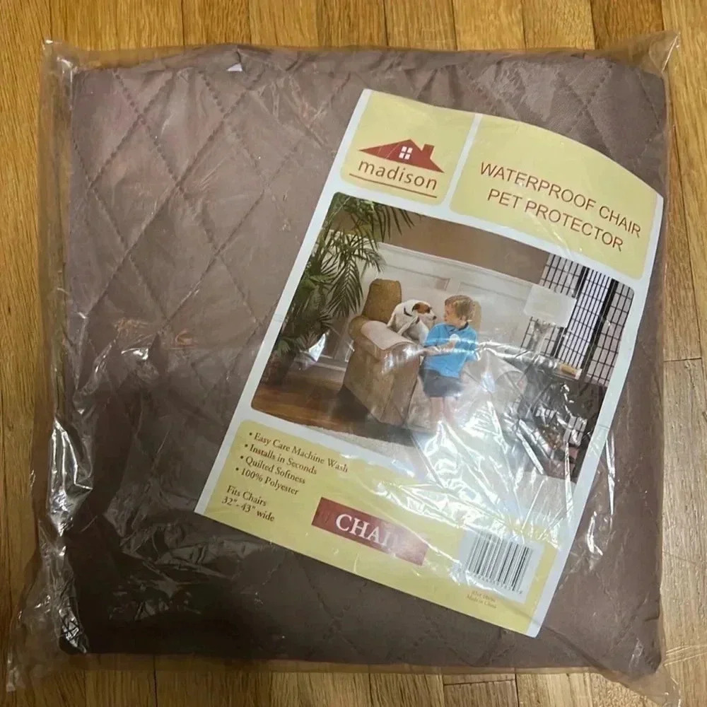Waterproof Slipcovers‎ Chair Seat Cover Removable Armchair Protector 32-43”